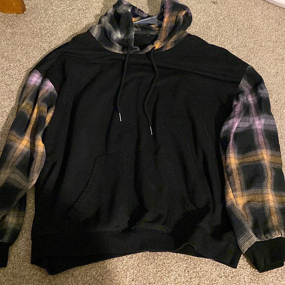 Plaid light hoodie